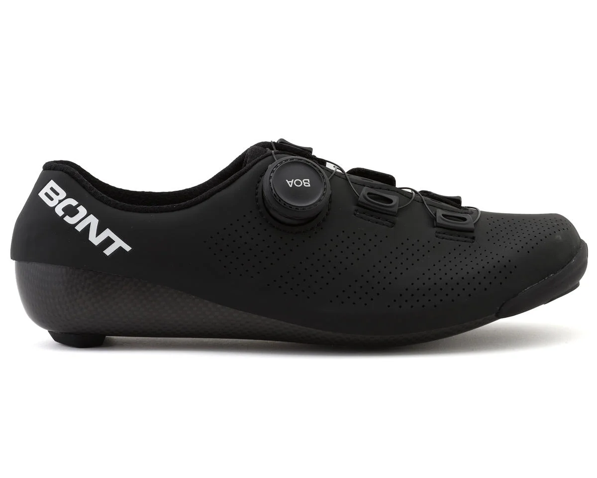 Bont Riot Road Shoes (Black) (Wide Width) (38 / 5) (Wide)